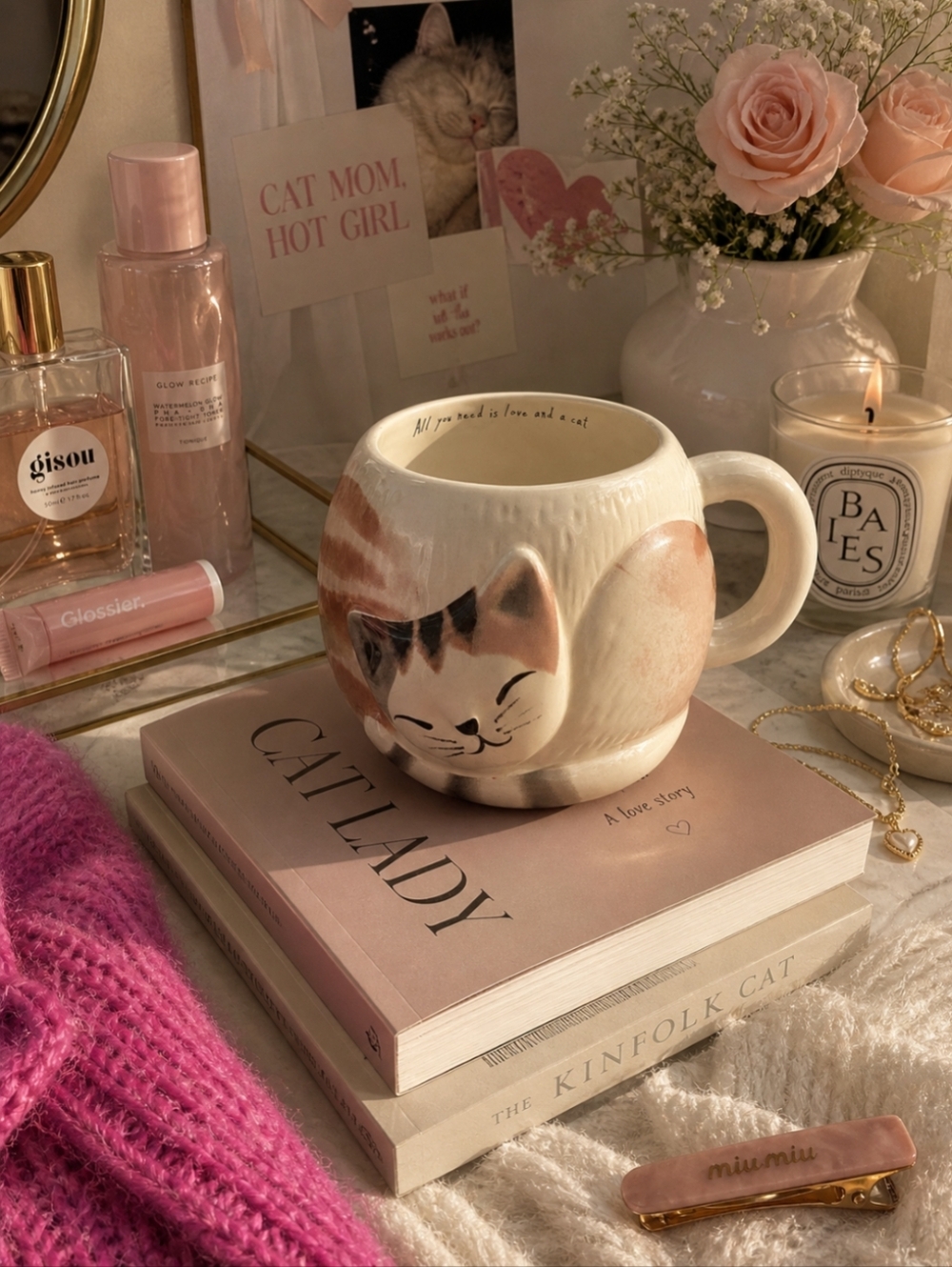 Natural Life 🌸 | 🐱Decorative Mug | 💵 Make an Offer - Picture 12 of 12